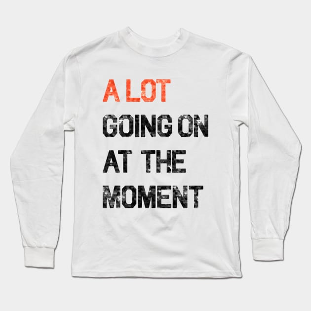 A LOT going on at the moment | 22 t-shirt sequins Long Sleeve T-Shirt by Abril Victal